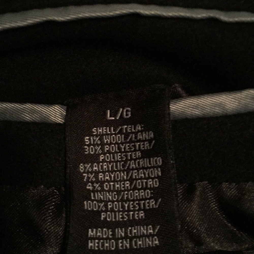 Men’s J.Ferrar Pea Coat - Picture 4 of 7